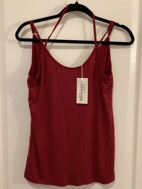 MeaEjor Red Adjustable-Strap Camisole